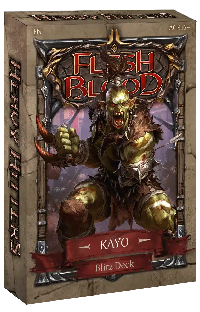 Flesh and Blood Heavy Hitters Kayo Blitz Deck image 0
